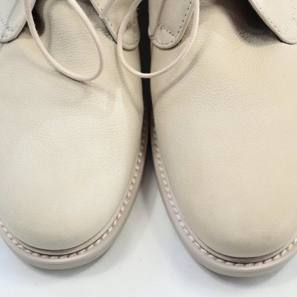 Aldo Messias Desert Boots Natural Off White Men's Sz.7.5 Women's Sz.9 New Ankle - Picture 2 of 6